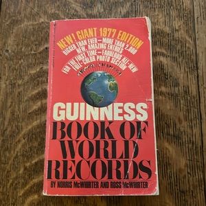 Guinness Book of World Records… 1977 edition